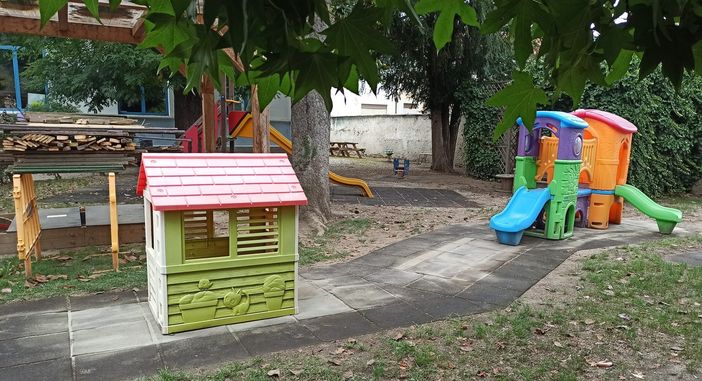 Il giardino della materna Il giardino della materna