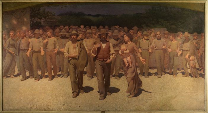Il quadro di Pellizza da Volpedo Il quadro di Pellizza da Volpedo