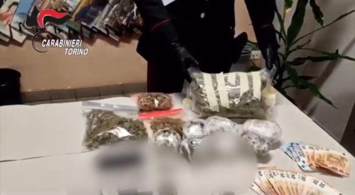 Nichelino, un arresto e 1,5 kg di droga sequestrati dai carabinieri [VIDEO]