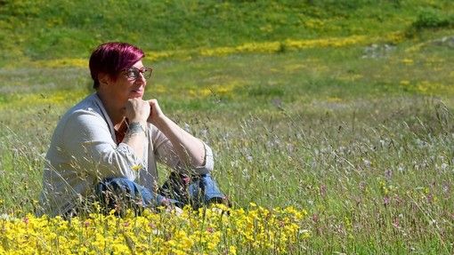 Cinzia Dutto, una delle autrici protagoniste della serata Cinzia Dutto, una delle autrici protagoniste della serata