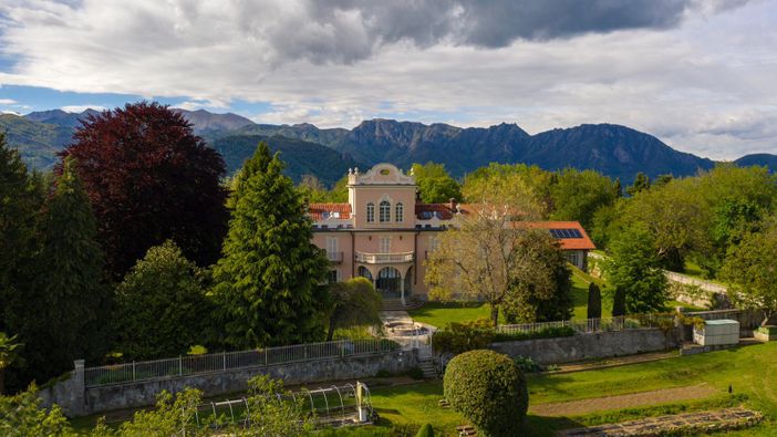 La Villa vista dall'alto
