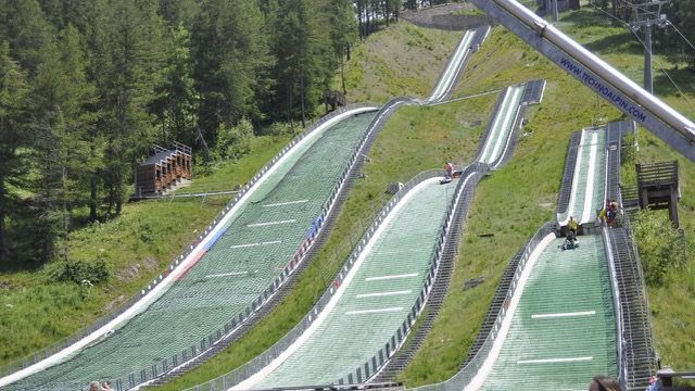 ‘trampolini scuola’ a Pragelato ‘trampolini scuola’ a Pragelato