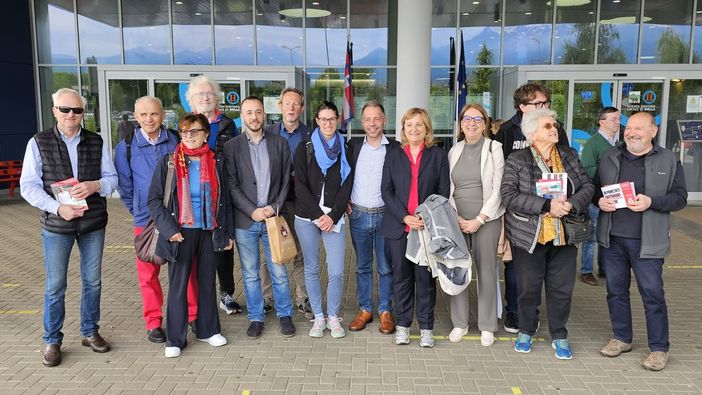 Trasporti e sanità al centro dell'intervento di Gianna Pentenero a Biella Trasporti e sanità al centro dell'intervento di Gianna Pentenero a Biella