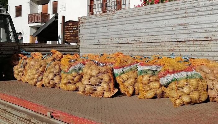 Prodotti tipici del territorio per la Festa della Patata di Prali