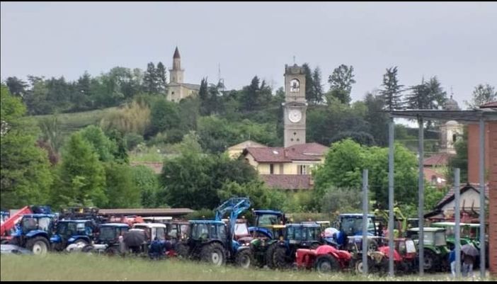 Per domani sono attesi novanta trattori per le strade di Bricherasio Per domani sono attesi novanta trattori per le strade di Bricherasio