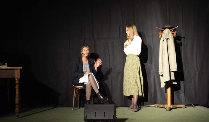 Uno scatto del precedente spettacolo ‘L’avventura di Francesca’ (foto di Rudy Allimondi)