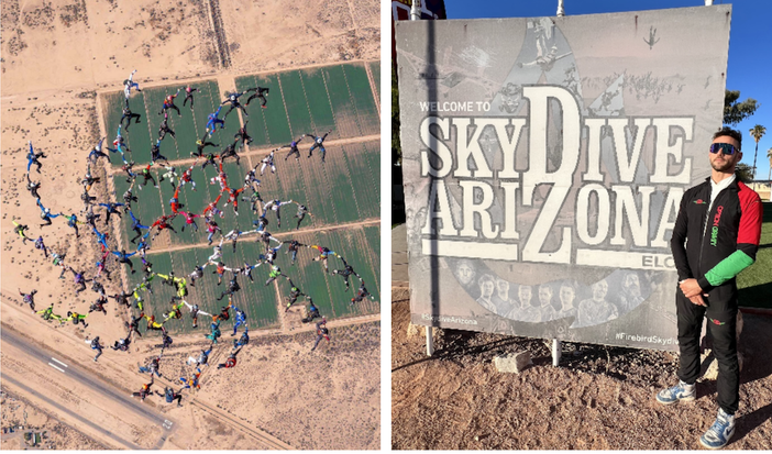 Il recordman mondiale Alberto Avalis Il recordman mondiale Alberto Avalis