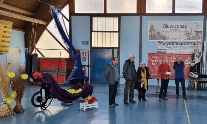 L’inaugurazione di stamattina a Perosa Argentina L’inaugurazione di stamattina a Perosa Argentina