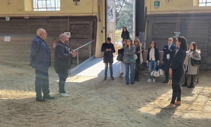 La visita alla Caprilli La visita alla Caprilli