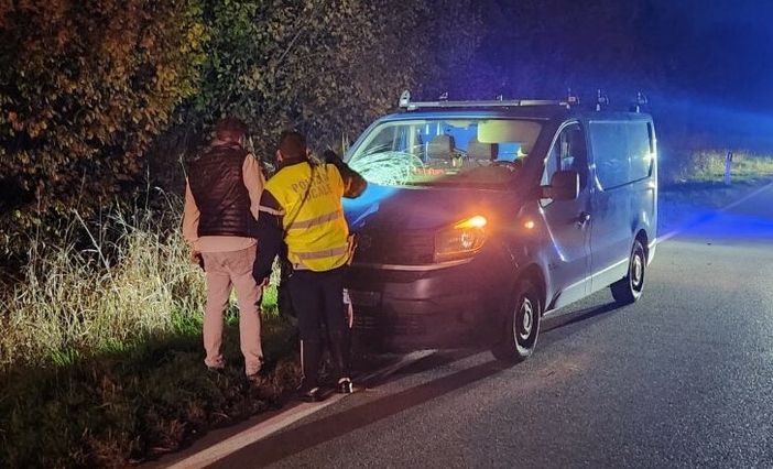 Il tratto di strada Revigliasco dove si è verificato l'incidente Il tratto di strada Revigliasco dove si è verificato l'incidente