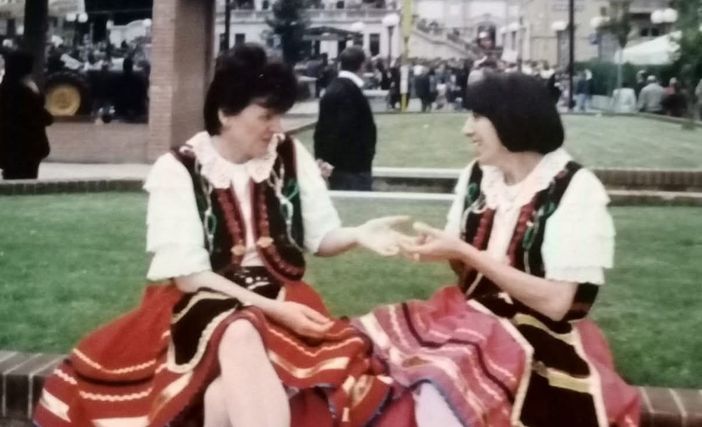 Da sinistra Ida Galvagno con l'amica Silvia Ghirardotti Da sinistra Ida Galvagno con l'amica Silvia Ghirardotti