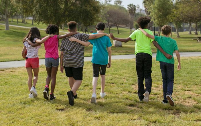 Gli alunni dell’Istituto Caffaro di Bricherasio in marcia per la pace