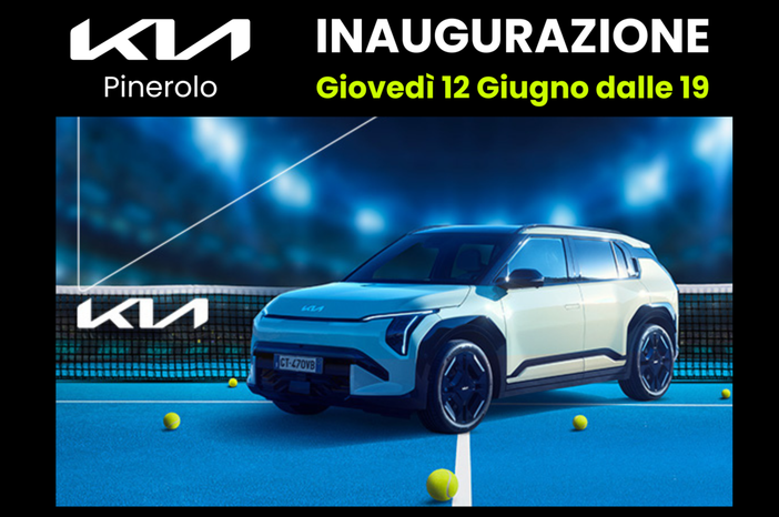 Kia Vento inaugura la sua terza sede: dopo Cuneo e Alba, arriva a Pinerolo Kia Vento inaugura la sua terza sede: dopo Cuneo e Alba, arriva a Pinerolo