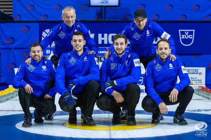 La nazionale di curling La nazionale di curling