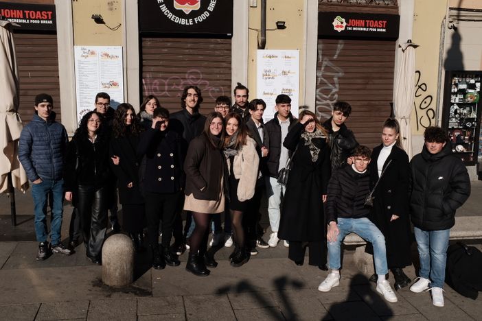 Gli studenti del Prever di Pinerolo