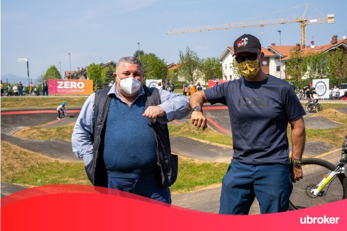 Ciclismo, aperto a Pianezza il nuovo circuito &quot;Pump Track&quot;