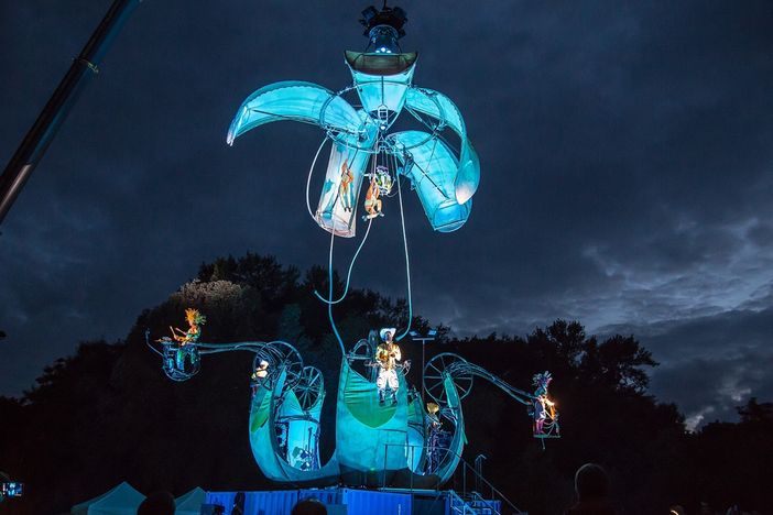 Circo contemporaneo all'aperto