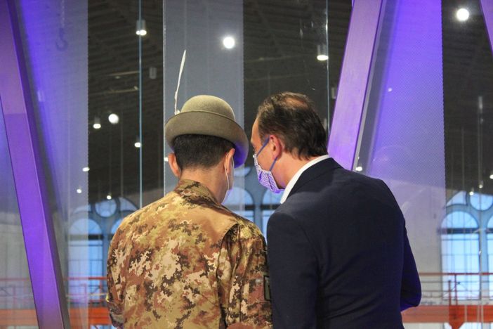 Figliuolo a Torino: “Obiettivo scuola in presenza. No Vax? Sì al diritto di critica, noi andiamo avanti con la scienza” (VIDEO e FOTO)