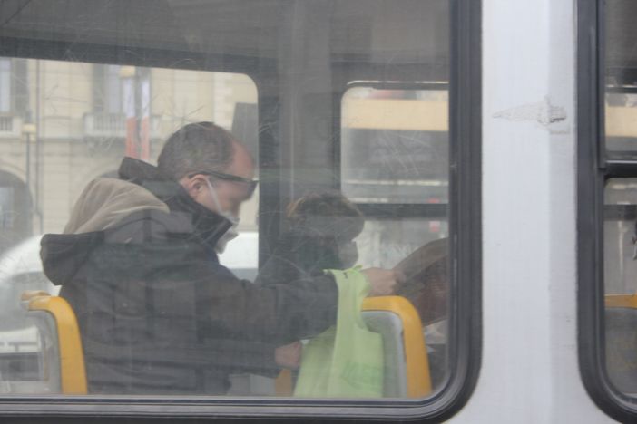 mascherine sui mezzi pubblici gtt