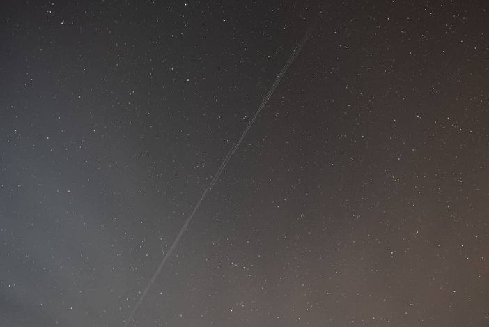 Starlink dal colle del Lazzarà