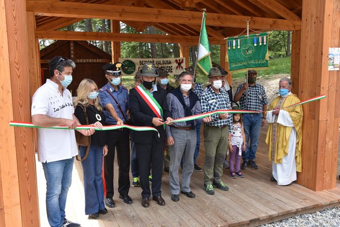 Una nuova struttura per gli Alpini di Sestriere in località Monterotta Una nuova struttura per gli Alpini di Sestriere in località Monterotta