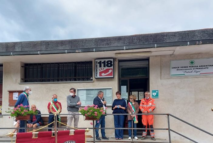 L’intitolazione a Patrick Negro della sede distaccata di Pragelato L’intitolazione a Patrick Negro della sede distaccata di Pragelato