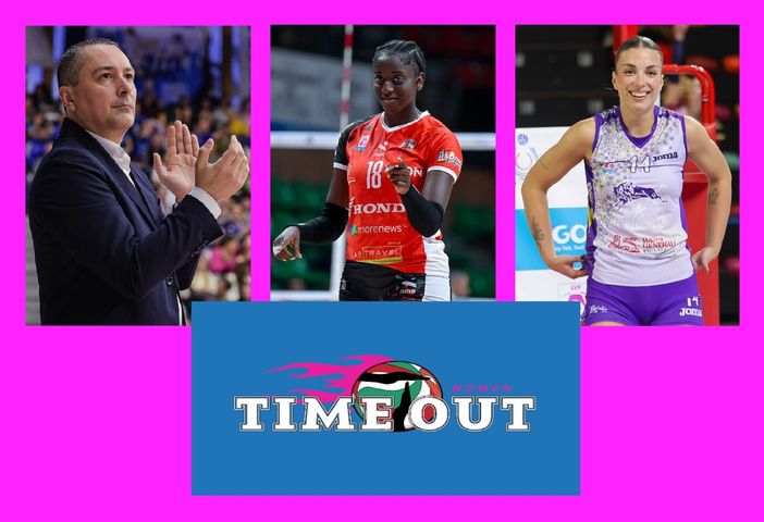 VOLLEY AF / TIME OUT WOMEN questa sera (ore 21) riparte con il botto: ospiti Negro, Diop e Tanase