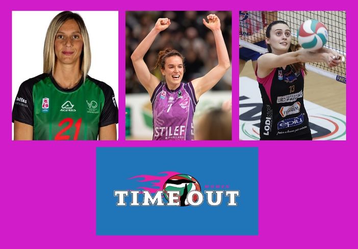 Questa sera (ore 21) una nuova puntata di TIME OUT WOMEN; Ospiti De Bortoli, Zago e Pasquino