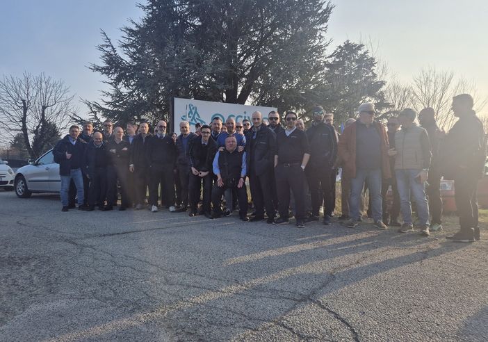 Gli autisti in sciopero