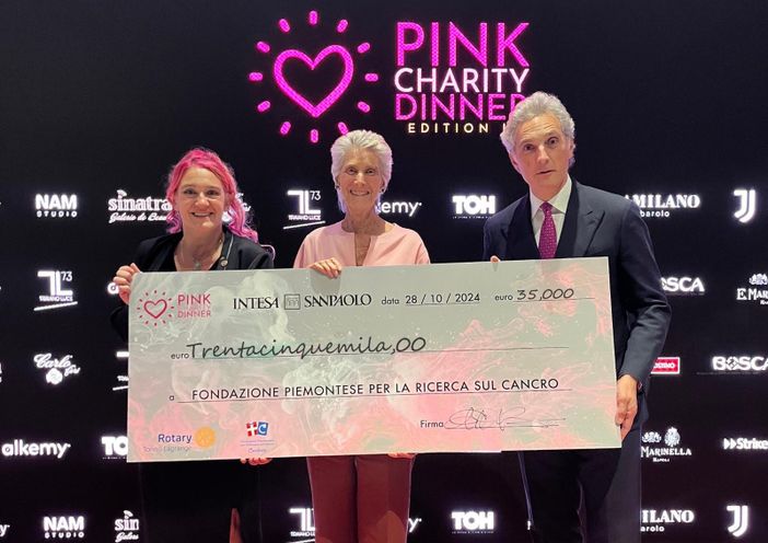 Seconda edizione della “Pink Charity Dinner”: raccolti 35 mila euro per l'Istituto di Candiolo Seconda edizione della “Pink Charity Dinner”: raccolti 35 mila euro per l'Istituto di Candiolo