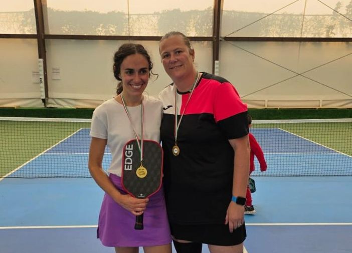 Da sinistra, Marta De Lorenzis e Lucilla D'Ischia Da sinistra, Marta De Lorenzis e Lucilla D'Ischia