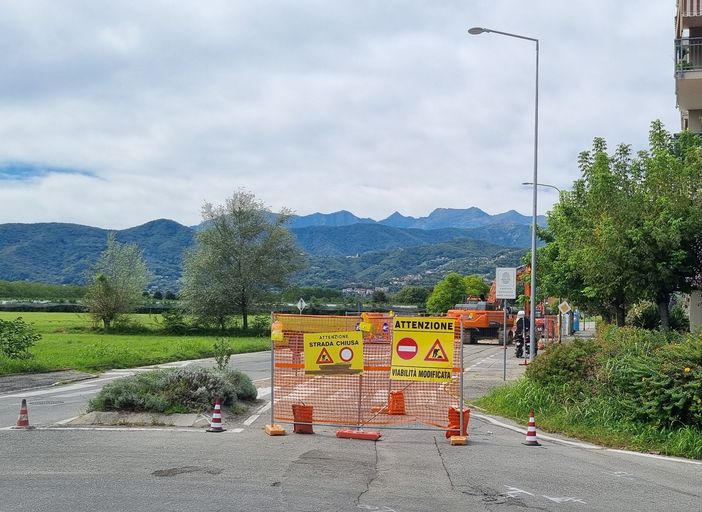 Il cantiere di via Novarea Il cantiere di via Novarea