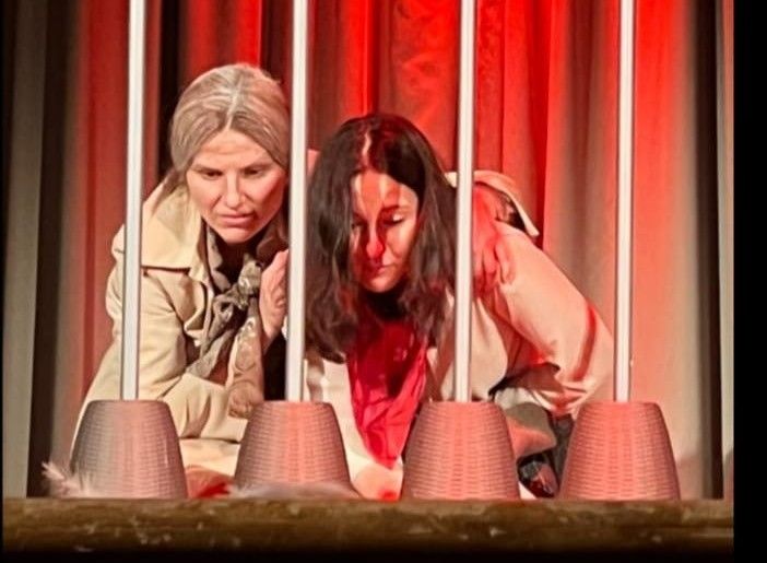 Una scena dello spettacolo