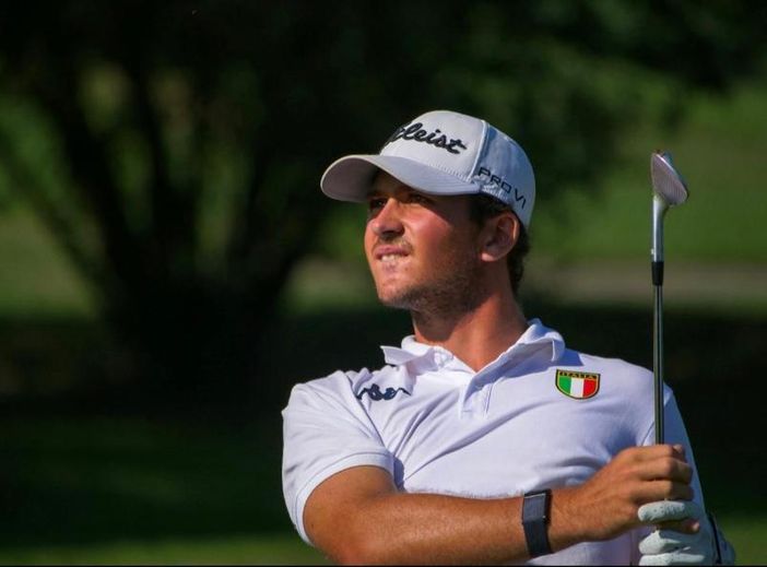 Il golfista Pietro Boeris Il golfista Pietro Boeris