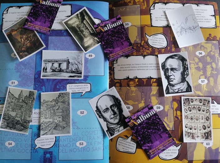 Due pagine di Valbum Due pagine di Valbum