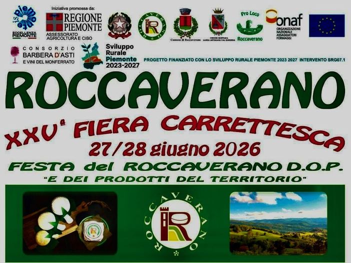 A Roccaverano la Carrettesca, giunta alla sua 25ª edizione, celebrerà il Roccaverano DOP tra assaggi, premi e filiera del territorio A Roccaverano la Carrettesca, giunta alla sua 25ª edizione, celebrerà il Roccaverano DOP tra assaggi, premi e filiera del territorio