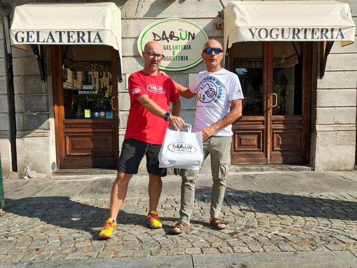La Gelateria Dabun pedala con Marco per regalare sorrisi ai bambini La Gelateria Dabun pedala con Marco per regalare sorrisi ai bambini