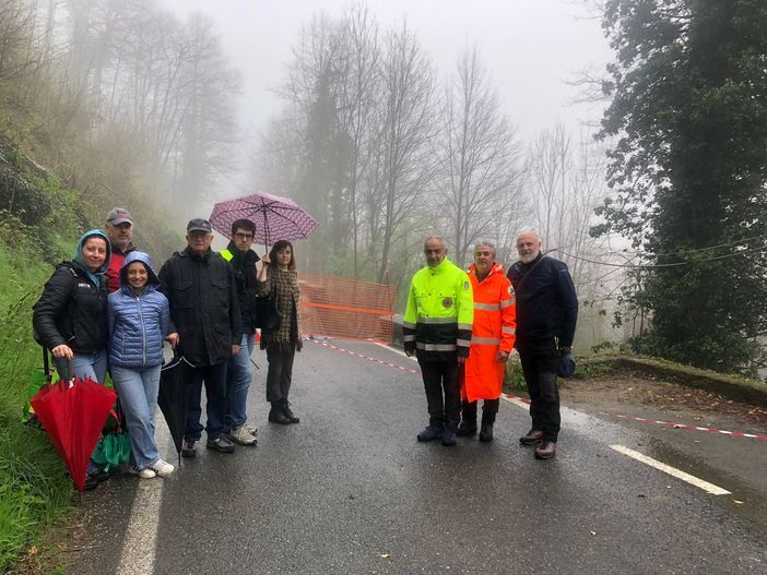 Il sopralluogo di Canalis Il sopralluogo di Canalis