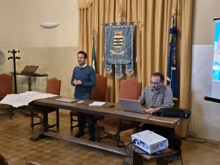 Da sinistra Luca Salvai e Andrea Ighina Da sinistra Luca Salvai e Andrea Ighina