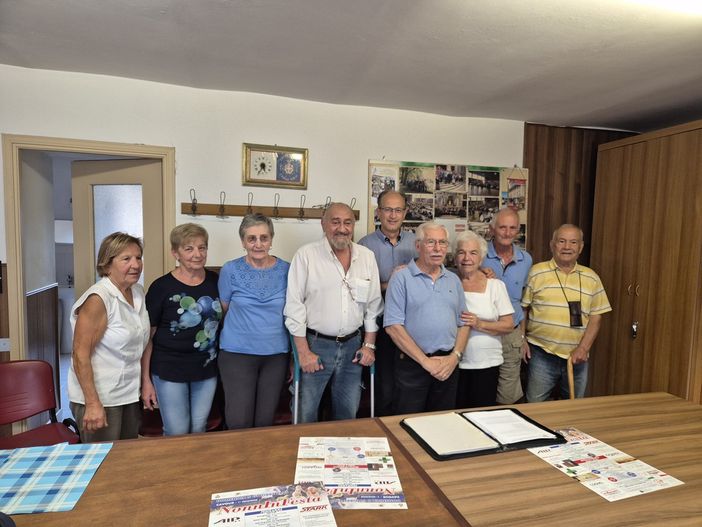 Il nuovo gruppo con il sindaco Paschetta