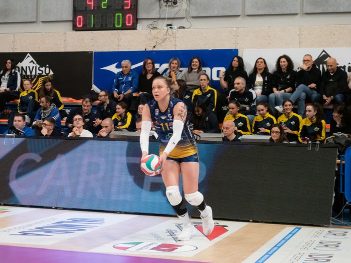 La nuova opposta tedesca Kindermann (foto di Christian Bosio)