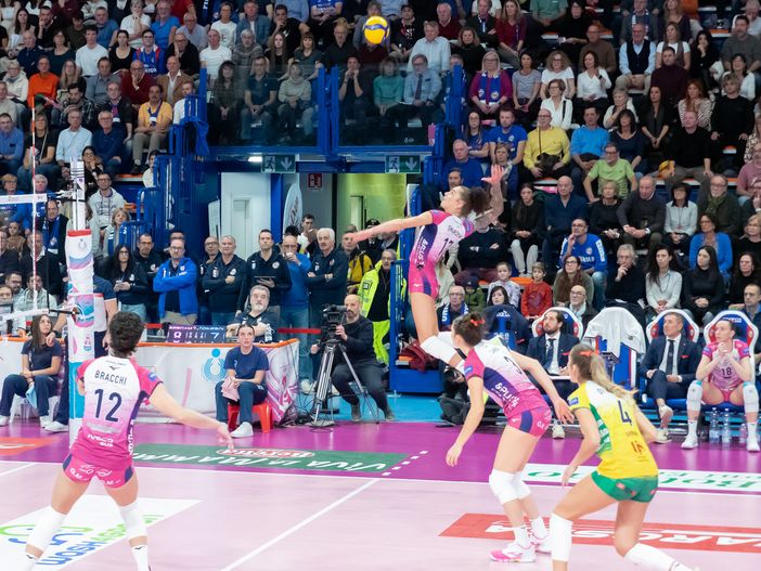 Un punto contro Bergamo dello scorso campionato (foto di Christian Bosio) Un punto contro Bergamo dello scorso campionato (foto di Christian Bosio)