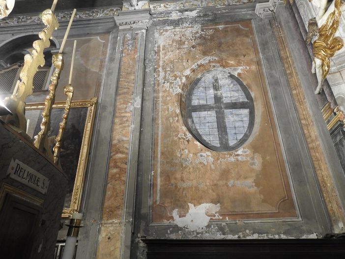 Chiesa di Buriasco da restautare