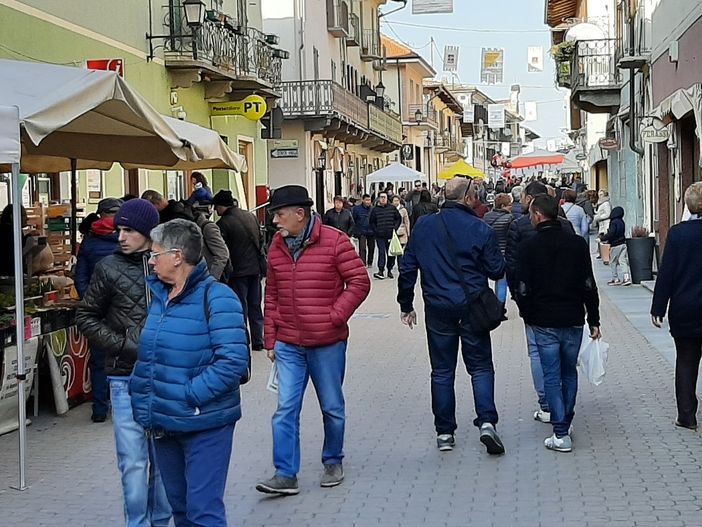 Un momento di Tuttomele, manifestazione simbolo della Pro Cavour