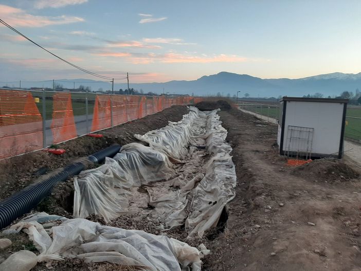 Gli scavi a Cavour Gli scavi a Cavour