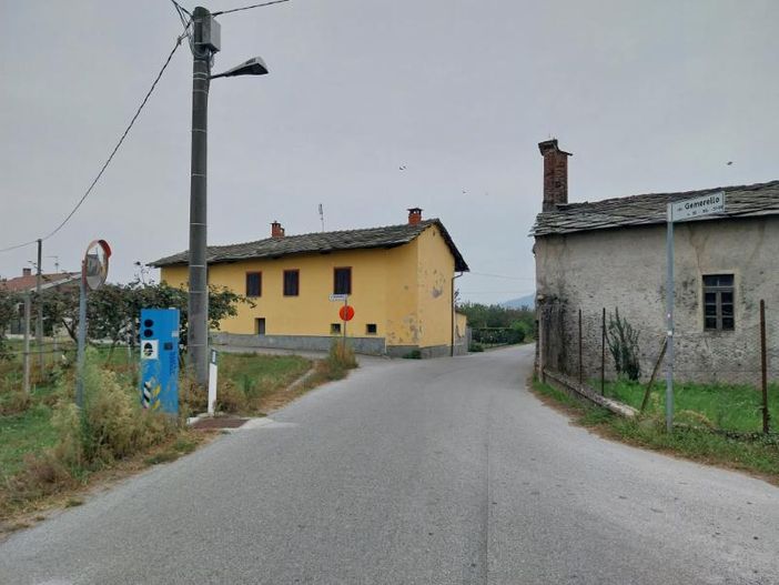 La zona in cui verranno messe le bande rumorose