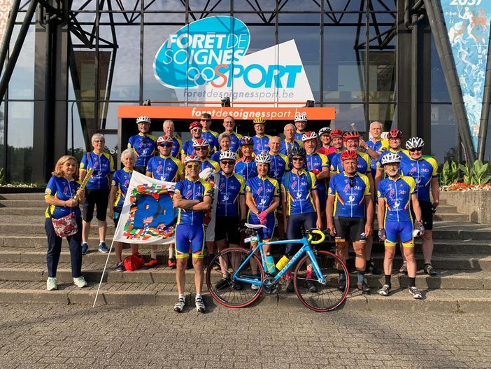 Italiani e tedeschi insieme a pedalare per la Pace da Bruxelles a Erlangen [FOTO]