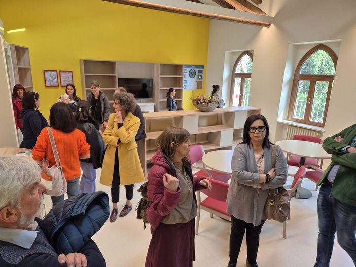 Il salone del nucleo Ciabot, inaugurato oggi Il salone del nucleo Ciabot, inaugurato oggi