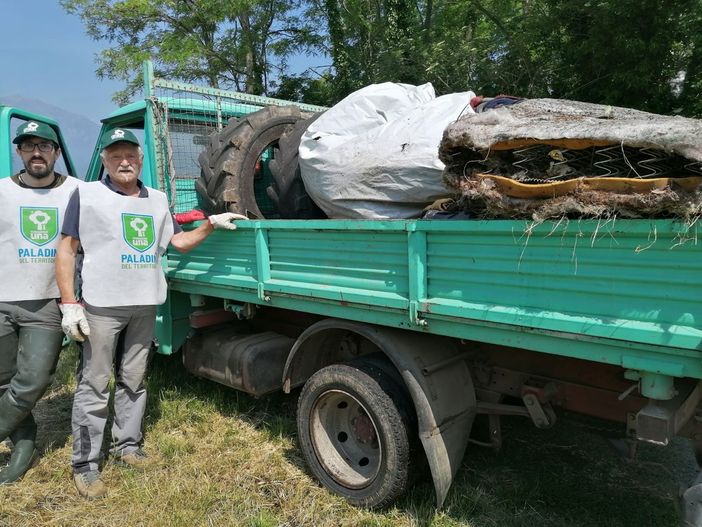 La pulizia dello scorso anno