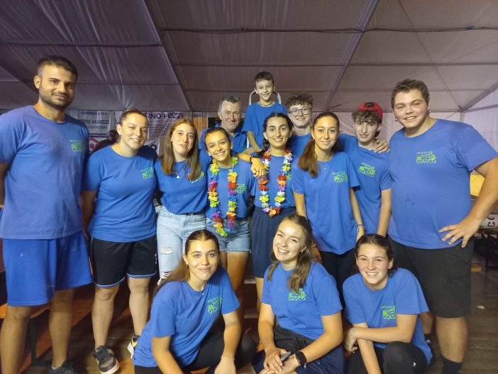 I giovani della Pro loco di Osasco